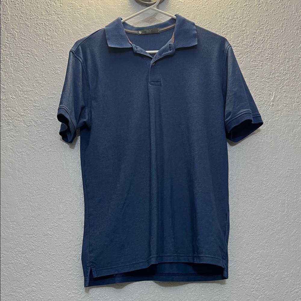 Navy Blue Men's Polo Shirt